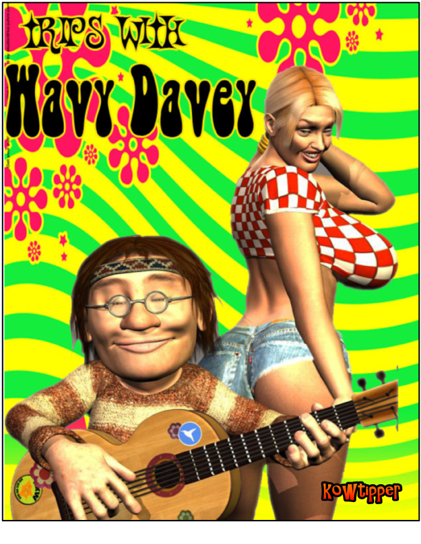 Kow tipper Trips with Wavy Davey 3D Porn Comic