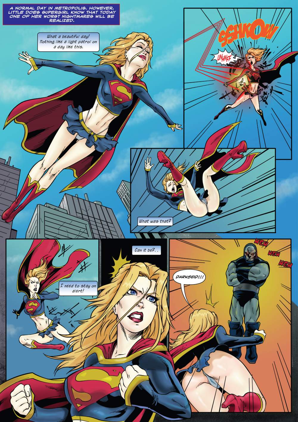 R_ex Supergirls Last Stand Porn Comic