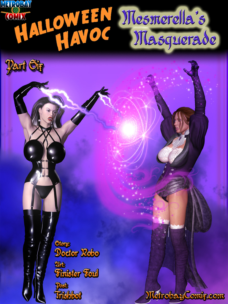 Metrobay comix Halloween Havoc Mesmerellas Masquerade 1-6 3D Porn Comic