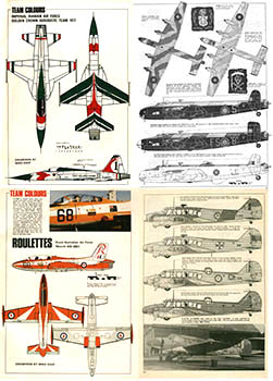 Подборка статей раскрасок и чертежей из журнала scale aircraft modelling 2020