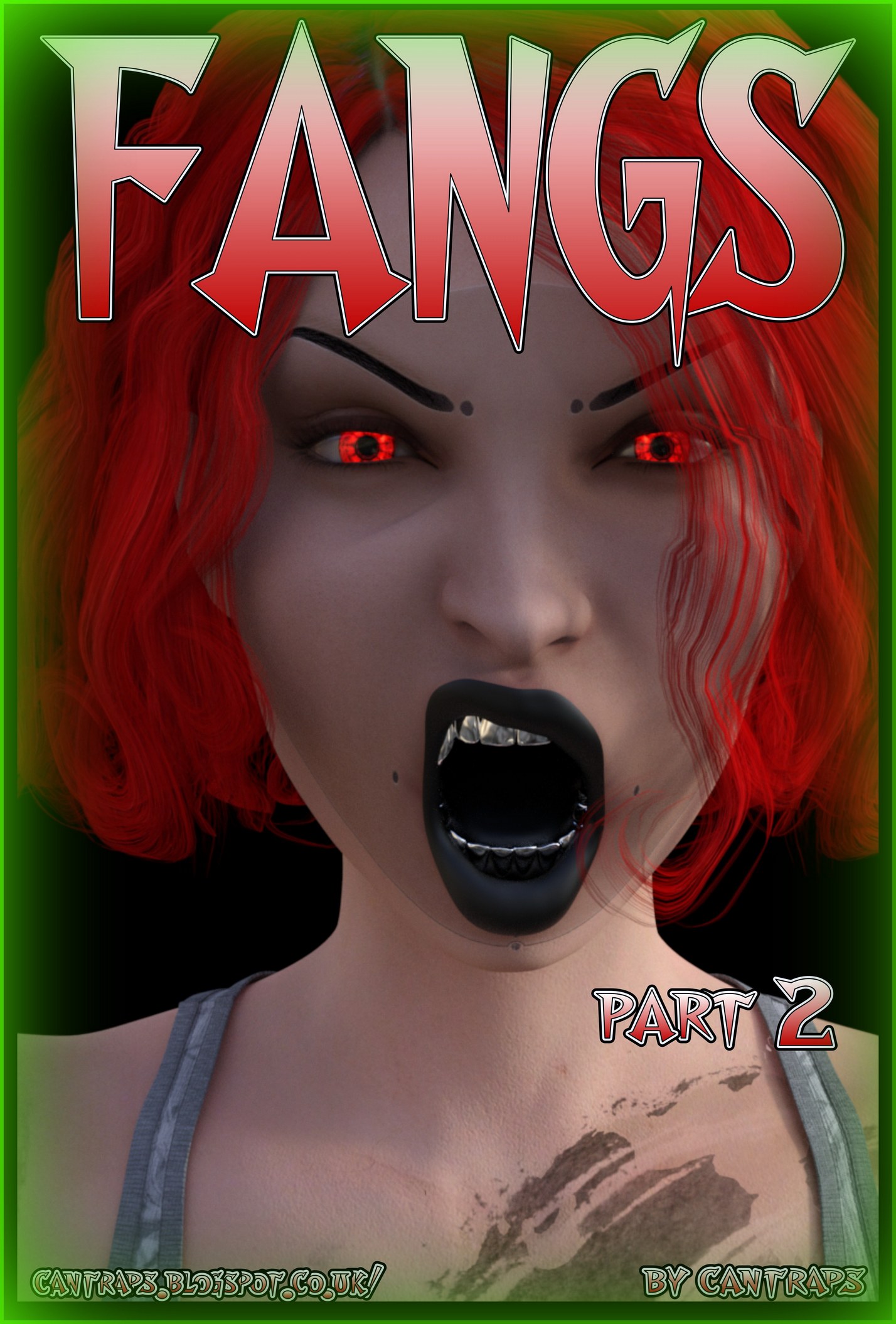 [Cantraps] Fangs 2 3D Porn Comic