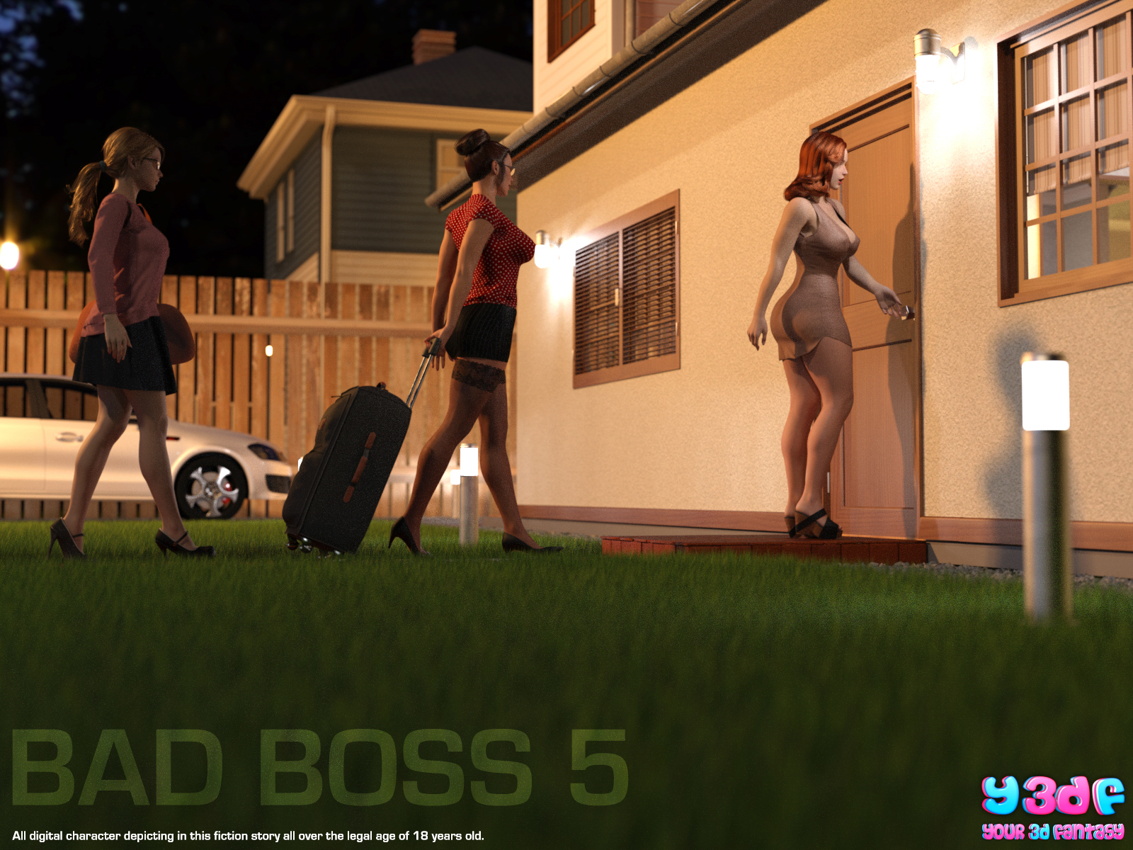 Y3DF - Bad Boss 5 3D Porn Comic