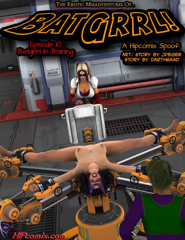 Hipcomix and Jpeger - The Erotic Misadventures of Batgrrl - Batgirl In Training 4-12 3D Porn Comic