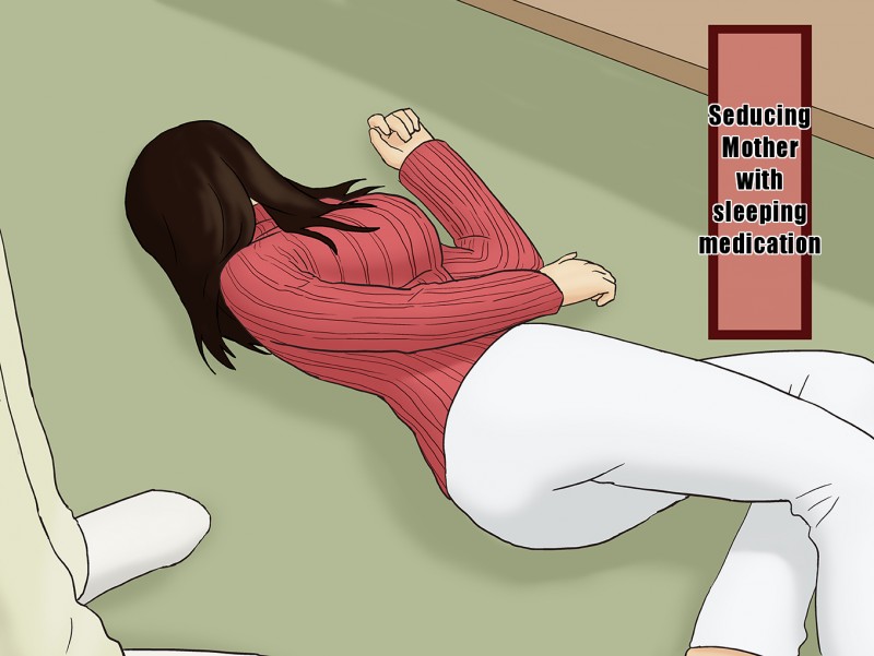 Izayoi no Kiki - Seducing Mother with sleeping medication [English] Hentai Comic