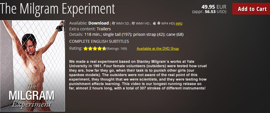 The Milgram Experiment 1 / Эксперимент Милгрэма 1