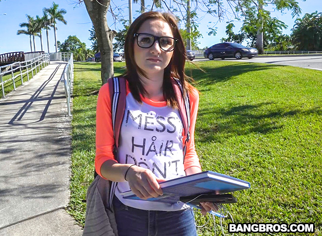 Kelsey Kage - Hot Nerd Fucks on the Bus