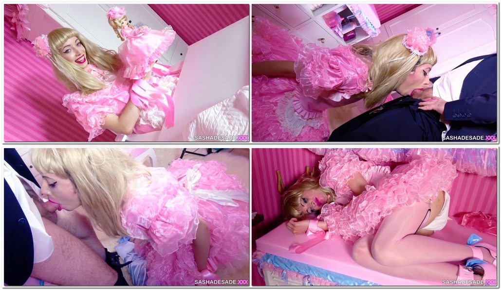 Sasha De Sade / Cock Sucking Ass Licking GOOD SISSY
